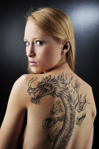 Girl Dragon Tattoos 42