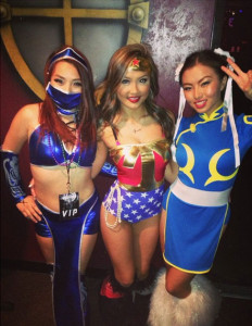 Asian Escort Girls in Halloween